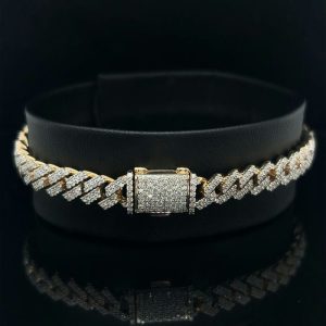 Iced Out 7.5mm Cuban Bracelet