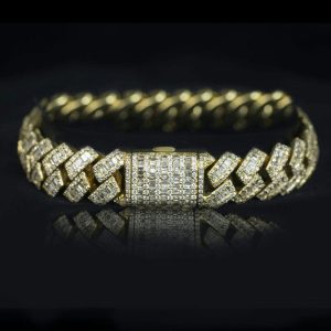 Iced Out 13mm Miami Cuban Bracelet
