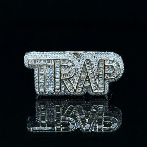 Iced Out ‘TRAP’ Ring