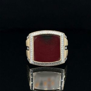 Square Watch Strap Memorial Ring