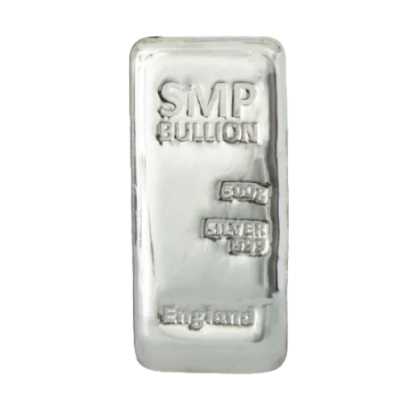 SMP 500 g Silver Cast Bar
