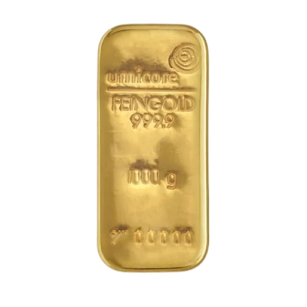 Umicore 1000 g Gold Cast Bar